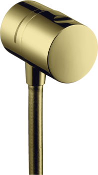 - AXOR Uno Przyłącze węża z zaworem odcinającym złoty optyczny polerowany 38882990 - 38882990 U - Łazienki Szydłowski