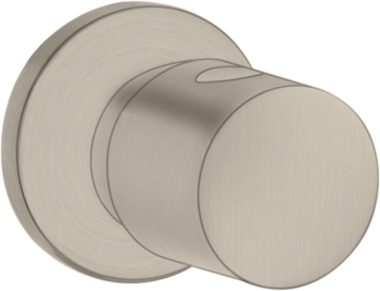  - AXOR Uno Zawór odcinający, podtynkowy nikiel szczotkowany 38976820 - 38976820 - Łazienki Szydłowski