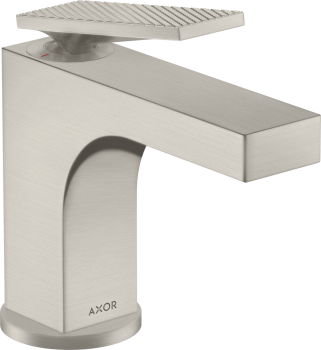  - AXOR Citterio Jednouchwytowa bateria umywalkowa 90 do małych umywalek z kompletem odpływowym z cięgłem, cięcie rombowe 39001800 - 39001800 - Łazienki Szydłowski