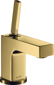  - AXOR Citterio Jednouchwytowa bateria umywalkowa 80 do małych umywalek z uchwytem Pin i kompletem odpływowym z cięgłem 39015990 - 39015990 - Łazienki Szydłowski