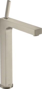  - AXOR Citterio bateria umywalkowa 280 do umywalek nablatowych z uchwytem Pin i kompletem odpływowym z cięgłem nikiel szczotkowany  39020820 - 39020820 U - Łazienki Szydłowski