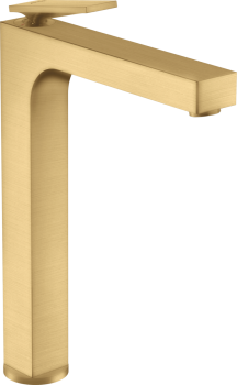 - AXOR Citterio Jednouchwytowa bateria umywalkowa 280 do umywalek nablatowych z niezamykanym kompletem odpływowym złoty optyczny szczotkowany 39021250 - 39021250 - Łazienki Szydłowski