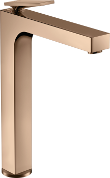 - AXOR Citterio bateria umywalkowa 280 do umywalek nablatowych z niezamykanym kompletem odpływowym czerwone złoto polerowane 39021300 - 39021300 - Łazienki Szydłowski