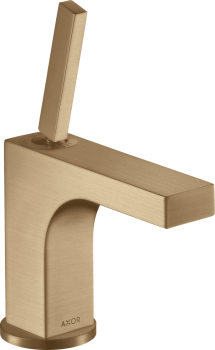 - AXOR Citterio Jednouchwytowa bateria umywalkowa 90 do małych umywalek z uchwytem Pin i kompletem odpływowym z cięgłem 39035140 - 39035140 - Łazienki Szydłowski