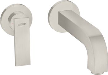  - AXOR Citterio Jednouchwytowa bateria umywalkowa z wylewką 220 mm i rozetami, ścienna, podtynkowa 39121800 - 39121800 - Łazienki Szydłowski