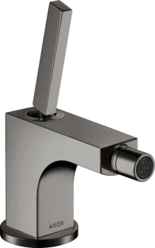 - AXOR Citterio bateria bidetowa z kompletem odpływowym z cięgłem czarny chrom polerowany 39210330 - 39210330 - Łazienki Szydłowski