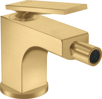 - AXOR Citterio bateria bidetowa z kompletem odpływowym z cięgłem złoty optyczny szczotkowany 39214250 - 39214250 - Łazienki Szydłowski