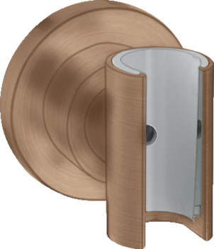  - AXOR Citterio Uchwyt prysznicowy, okrągły czerwone złoto szczotkowane 39525310 - 39525310 - Łazienki Szydłowski