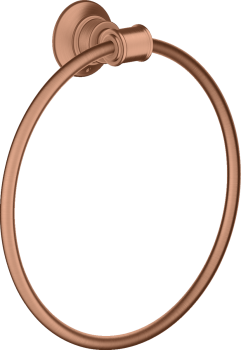 - AXOR Montreux Wieszak na ręcznik typu Ring czerwone złoto szczotkowane 42021310 - 42021310 - Łazienki Szydłowski
