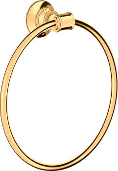 - AXOR Montreux Wieszak na ręcznik typu Ring złoty optyczny polerowany 42021990 - 42021990 - Łazienki Szydłowski