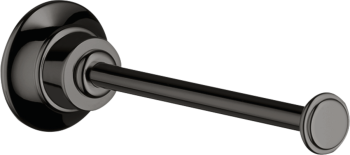  - AXOR Montreux Uchwyt na papier toaletowy czarny chrom polerowany 42028330 - 42028330 - Łazienki Szydłowski