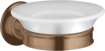 - AXOR Montreux Mydelniczka czerwone złoto szczotkowane 42033310 - 42033310 - Łazienki Szydłowski