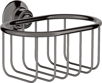  - AXOR Montreux Koszyk na mydło czarny chrom polerowany 42065330 - 42065330 - Łazienki Szydłowski