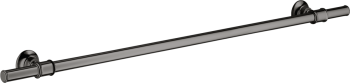  - AXOR Montreux Wieszak na ręcznik kąpielowy 80 cm czarny chrom polerowany 42080330 - 42080330 - Łazienki Szydłowski