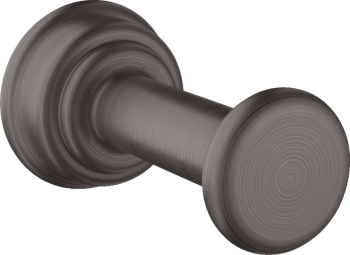 - AXOR Montreux Haczyk na ręcznik czarny chrom szczotkowany 42137340 - 42137340 - Łazienki Szydłowski