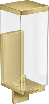  - AXOR Universal Rectangular Dozownik mydła w płynie mosiądz szczotkowany 42610950 - 42610950 - Łazienki Szydłowski