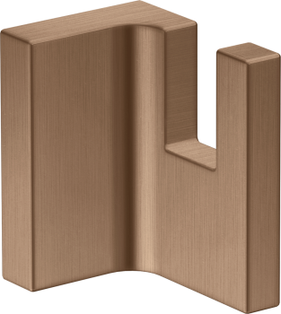 - AXOR Universal Rectangular Haczyk na ręcznik czerwone złoto szczotkowane 42611310 - 42611310 - Łazienki Szydłowski