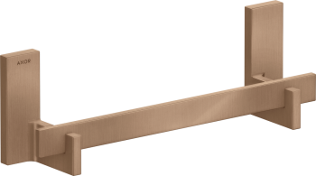 - AXOR Universal Rectangular Uchwyt 34 cm czerwone złoto szczotkowane 42613310 - 42613310 - Łazienki Szydłowski