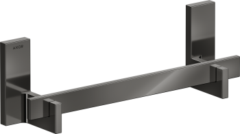 - AXOR Universal Rectangular Uchwyt czarny chrom polerowany 42613330 - 42613330 - Łazienki Szydłowski