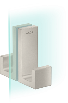  - AXOR Universal Rectangular Uchwyt drzwi prysznicowych stal szlachetna optyczna 42639800 - 42639800 - Łazienki Szydłowski