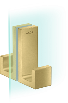  - AXOR Universal Rectangular Uchwyt drzwi prysznicowych mosiądz szczotkowany 42639950 - 42639950 - Łazienki Szydłowski