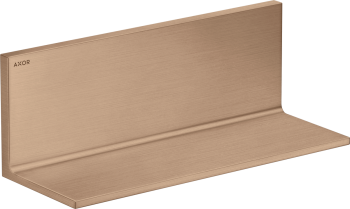 - AXOR Universal Rectangular Półka 30 cm czerwone złoto szczotkowane 42644310 - 42644310 - Łazienki Szydłowski