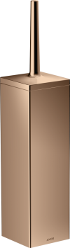  - AXOR Universal Rectangular Szczotka do WC z pojemnikiem, ścienna czerwony złoty polerowany 42655300 - 42655300 - Łazienki Szydłowski