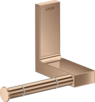  - AXOR Universal Rectangular Uchwyt na papier toaletowy czerwony złoty polerowany 42656300 - 42656300 - Łazienki Szydłowski