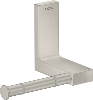  - AXOR Universal Rectangular Uchwyt na papier toaletowy stal szlachetna optyczna 42656800 - 42656800 - Łazienki Szydłowski