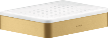 AXOR Universal Softsquare Mydelniczka / półka złoty optyczny szczotkowany 42803250 42803250 od 