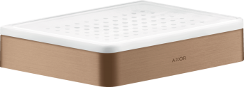AXOR Universal Softsquare Mydelniczka / półka czerwone złoto szczotkowane 42803310 42803310 od 