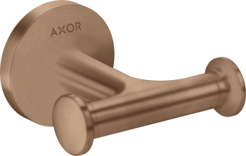 - AXOR Universal Circular Haczyk na ręcznik, podwójny Czerwone Złoto Szczotkowane 42812310 - 42812310 - Łazienki Szydłowski