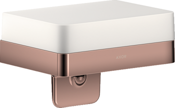  - AXOR Universal Softsquare Dozownik mydła w płynie z półką czerwony złoty polerowany 42819300 - 42819300 - Łazienki Szydłowski