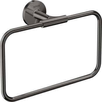  - AXOR Universal Circular Wieszak na ręcznik typu Ring czarny chrom polerowany 42823330 - 42823330 - Łazienki Szydłowski
