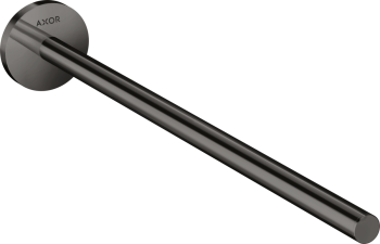  - AXOR Universal Circular Wieszak na ręcznik, 1-ramienny czarny chrom polerowany 42826330 - 42826330 - Łazienki Szydłowski