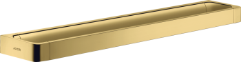 - AXOR Universal Softsquare Wieszak na ręcznik kąpielowy 60 cm złoty optyczny polerowany 42832990 - 42832990 - Łazienki Szydłowski