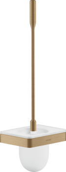 - AXOR Universal Softsquare Szczotka do WC z pojemnikiem, ścienna brąz szczotkowany 42835140 - 42835140 - Łazienki Szydłowski