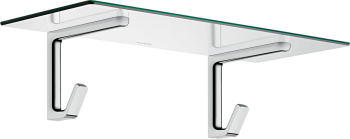 AXOR Universal Softsquare Półka na ręczniki kąpielowe z haczykami chrom 42842000 42842000 od 