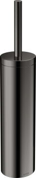  - AXOR Universal Circular Szczotka do WC z pojemnikiem, ścienna Czarny Chrom Polerowany 42855330 - 42855330 - Łazienki Szydłowski