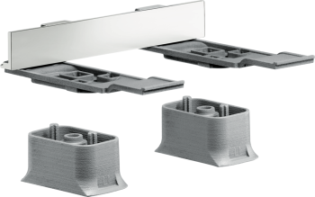  - AXOR Universal Softsquare Zestaw adapterów nikiel szczotkowany 42870820 - 42870820 - Łazienki Szydłowski