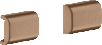  - AXOR Universal Softsquare Zaślepki czerwone złoto szczotkowane 42871310 - 42871310 - Łazienki Szydłowski