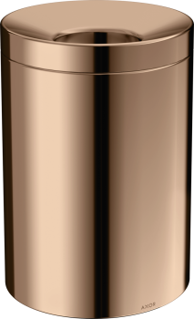 - AXOR Universal Circular Kosz na śmieci Czerwony Złoty Polerowany 42872300 - 42872300 - Łazienki Szydłowski