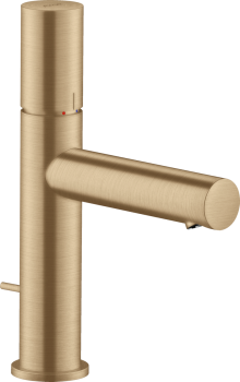  - AXOR Uno bateria umywalkowa 110 z uchwytem Zero i kompletem odpływowym z cięgłem brąz szczotkowany 45001140 - 45001140 - Łazienki Szydłowski