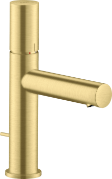  - AXOR Uno bateria umywalkowa 110 z uchwytem Zero i kompletem odpływowym z cięgłem mosiądz szczotkowany 45001950 - 45001950 - Łazienki Szydłowski