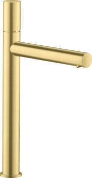 - AXOR Uno bateria umywalkowa 200 do umywalek nablatowych z uchwytem Zero i niezamykanym kompletem odpływowym mosiądz szczotkowany 45004950 - 45004950 U - Łazienki Szydłowski