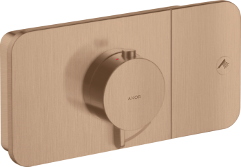  - AXOR One Moduł termostatyczny do 1 odbiornika, podtynkowa czerwone złoto szczotkowane 45711310 - 45711310 - Łazienki Szydłowski
