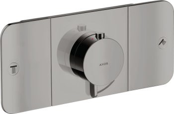  - AXOR One Moduł termostatyczny do 2 odbiorników, podtynkowy Czarny Chrom Polerowany 45712330 - 45712330 - Łazienki Szydłowski