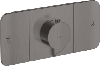  - AXOR One Moduł termostatyczny do 2 odbiorników, podtynkowy Czarny Chrom Szczotkowany 45712340 - 45712340 - Łazienki Szydłowski