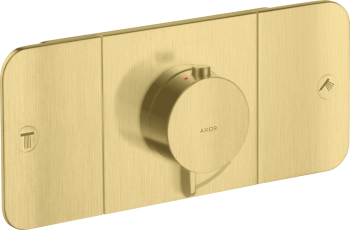  - AXOR One Moduł termostatyczny do 2 odbiorników, podtynkowy mosiądz szczotkowany 45712950 - 45712950 - Łazienki Szydłowski