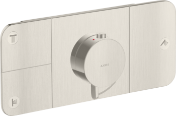  - AXOR One Moduł termostatyczny do 3 odbiorników, podtynkowy stal szlachetna optyczna 45713800 - 45713800 - Łazienki Szydłowski